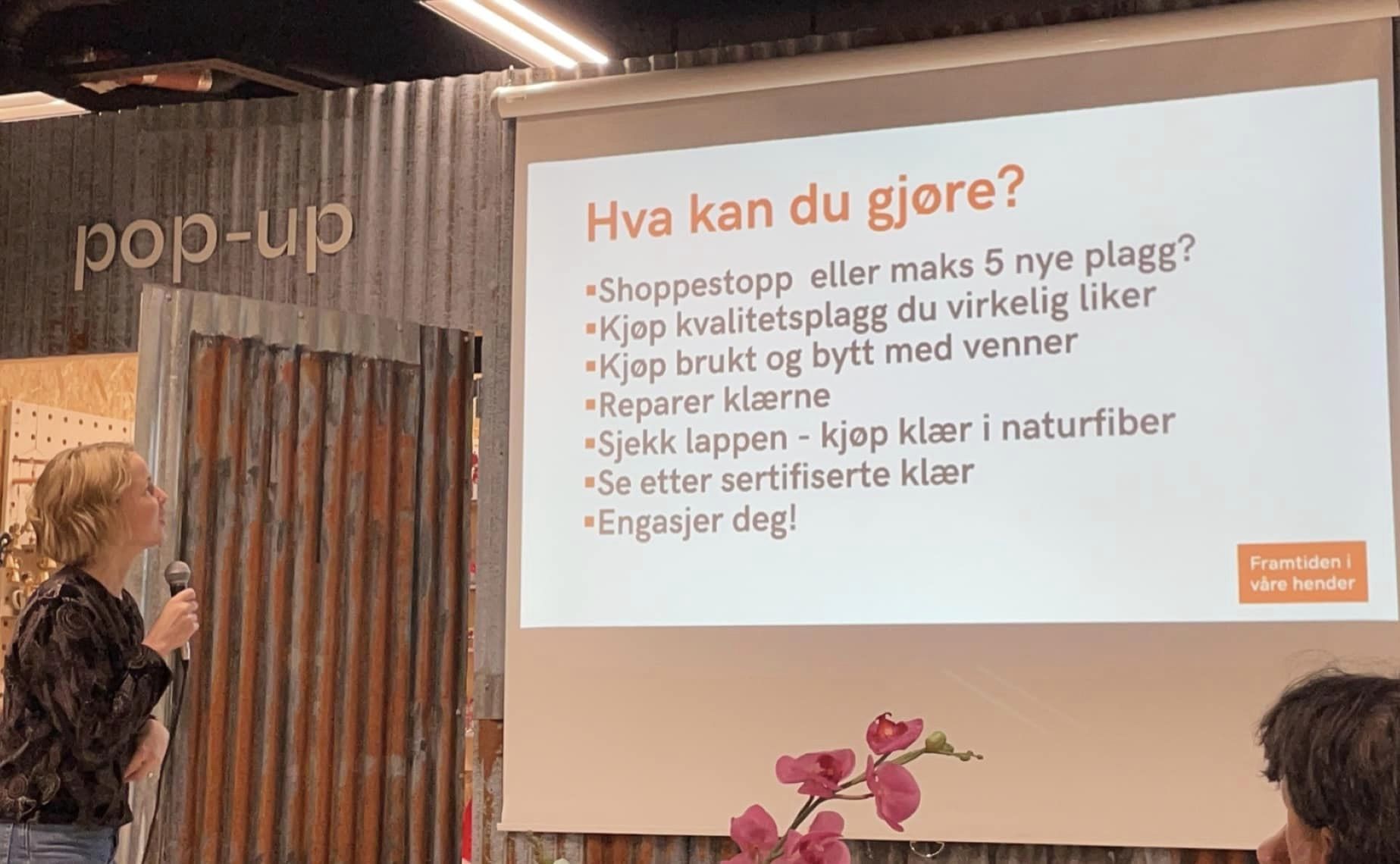 Fra Fast Fashion til Gjenbruk - Anja forteller